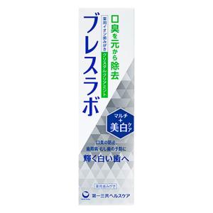 ブレスラボ マルチ+美白ケア クリスタルクリアミント 90g