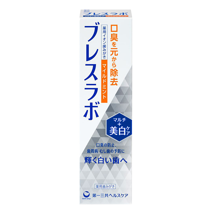 ブレスラボ マルチ+美白ケア マイルドミント 90g