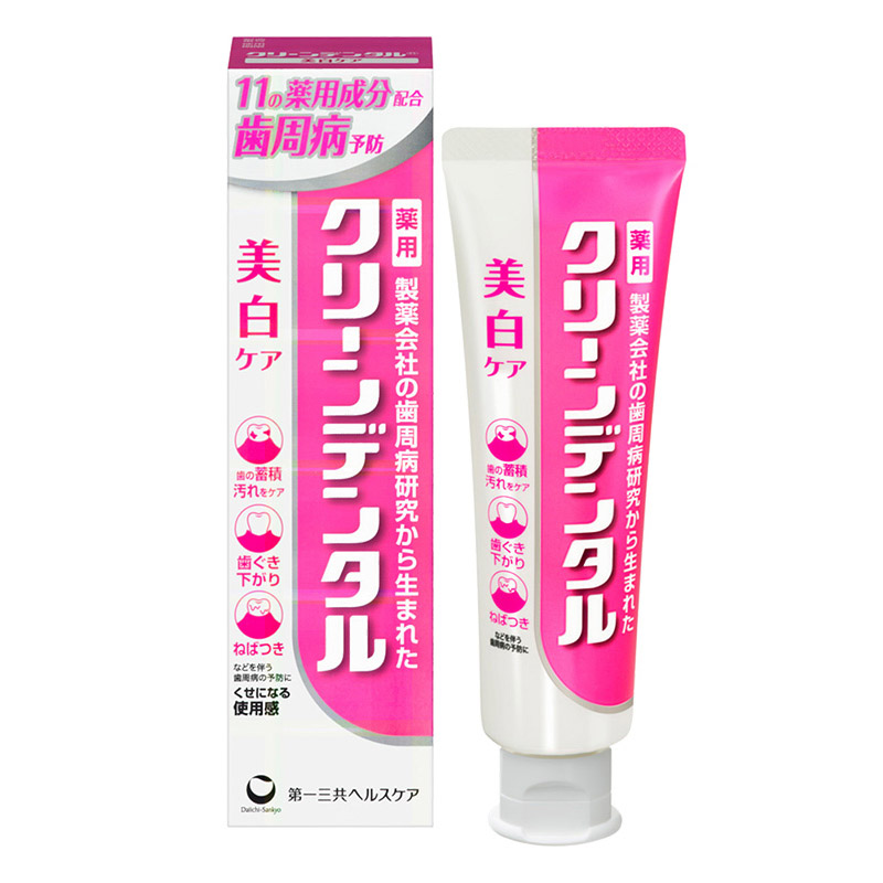 クリーンデンタル 美白ケア 100g【医薬部外品】