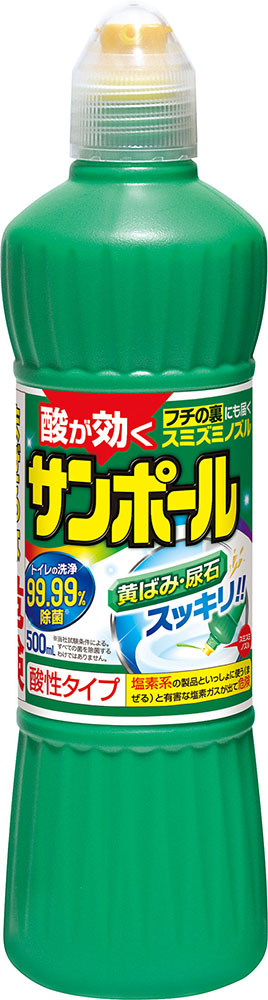 トイレ用洗剤 サンポール500ml KINCHO 金鳥