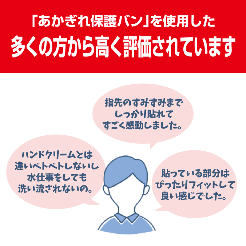 あかぎれ保護バン 指先用 10枚