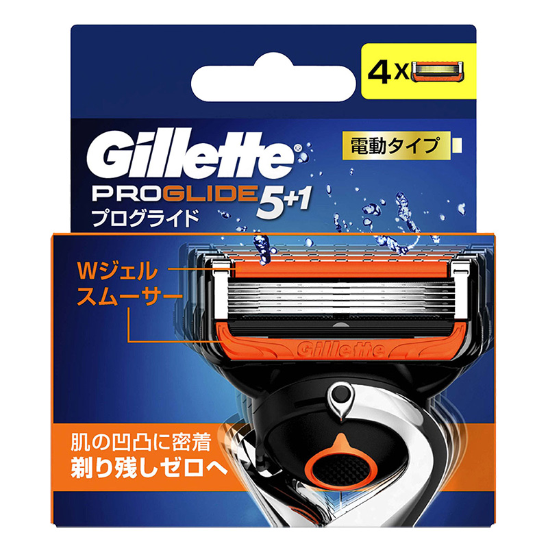 Gilletteジレット プログライド 電動タイプ 替刃4個入