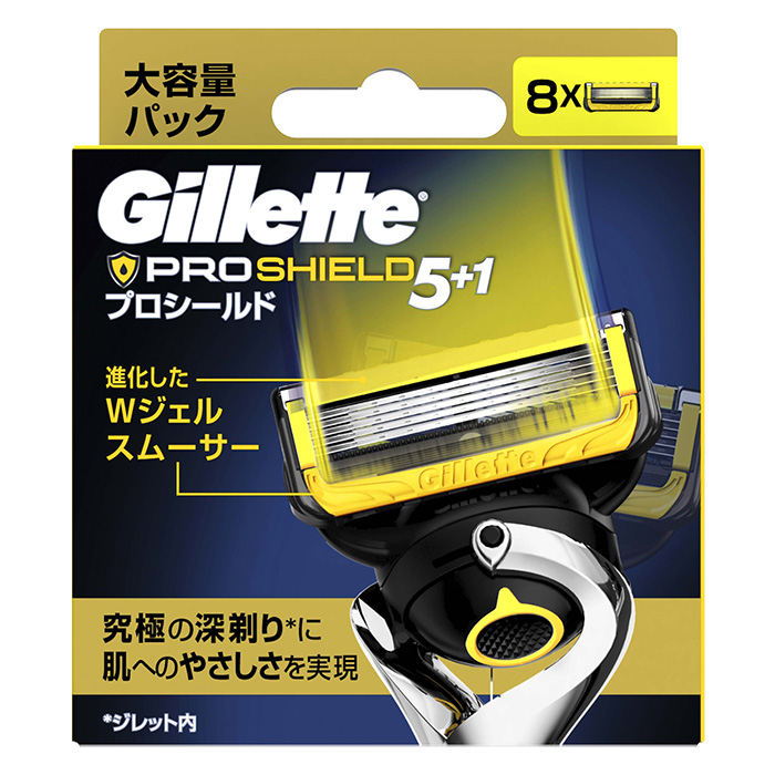 Gilletteジレット プロシールド 替刃8B