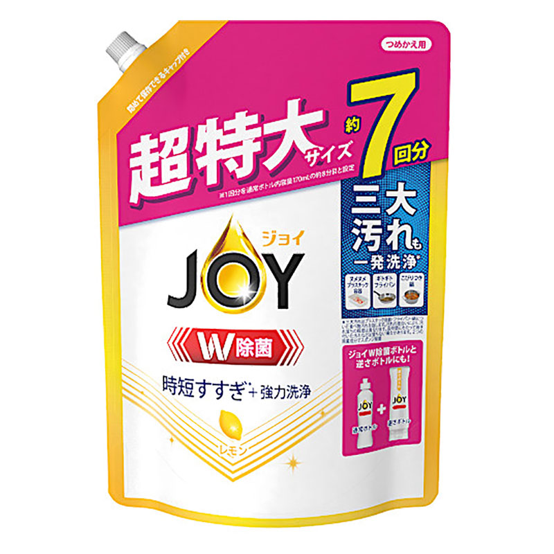 除菌ジョイコンパクト レモン 詰め替え 超特大 910ml