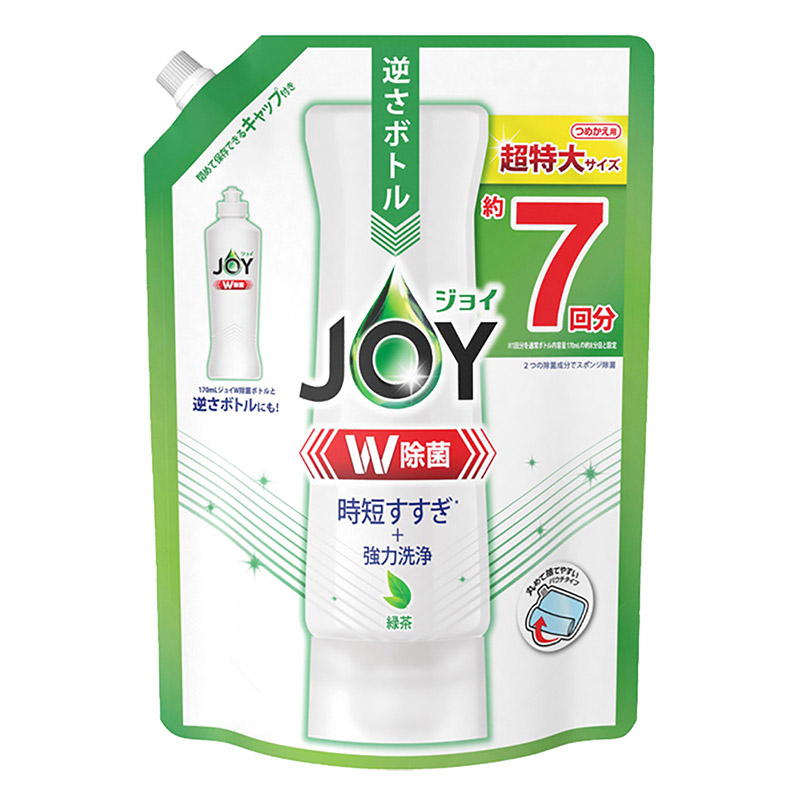 除菌ジョイコンパクト 緑茶の香り 超特大 つめかえ用 910ml