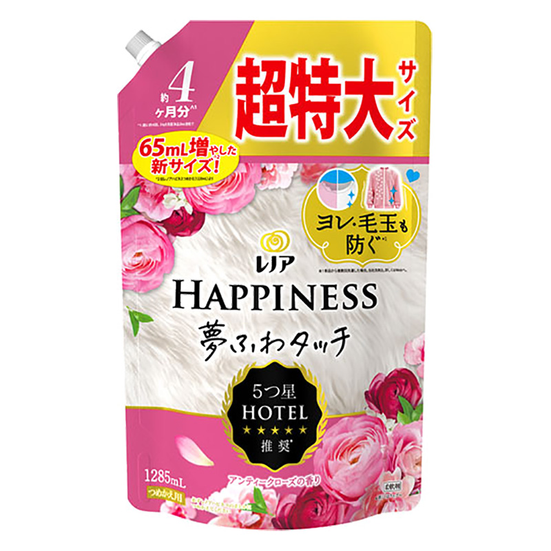 レノアハピネス 夢ふわタッチ アンティークローズ 詰替 超特大 1285ml