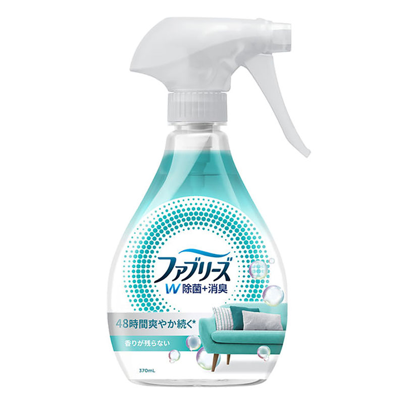 ファブリーズ W除菌+消臭 香りが残らない 本体 370ml