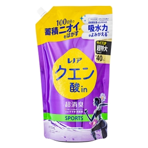レノアクエン酸in超消臭 SPORTS 詰替 リフレッシュリリー 超特大 1110ml