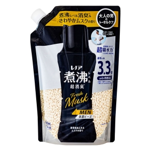 レノア 煮沸レベル消臭 抗菌ビーズ MEN 清潔感あふれるムスク 詰替用 超特大 1410ml