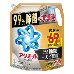 アリエールジェル 除菌プラス 詰替 超ウルトラジャンボサイズ 1720g