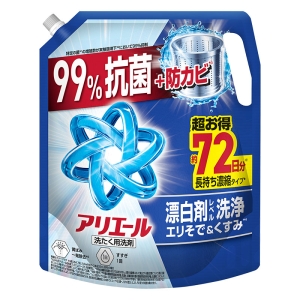 アリエールジェル 超抗菌プレミアム 漂白剤級洗浄 詰替 超ウルトラジャンボ 1720g
