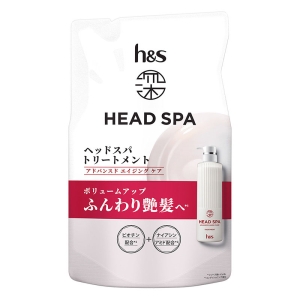 深ヘッドスパ by h&s アドバンスドエイジングケア トリートメント 詰替 350g ホワイトティー＆ゼラニウム