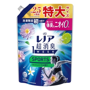 レノア超消臭 1WEEK SPORTS フレッシュシトラスの香り 詰替 特大 770ml