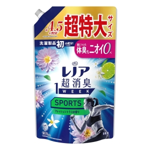 レノア超消臭 1WEEK SPORTS フレッシュシトラスの香り 詰替 超特大 1380ml