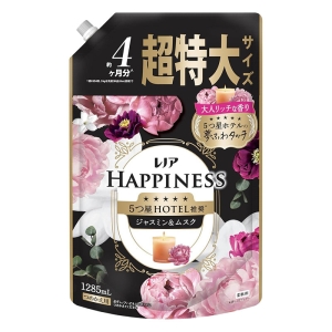 レノア ハピネス 夢ふわタッチ 大人リッチなジャスミン&ムスク 詰替 超特大 1285ml
