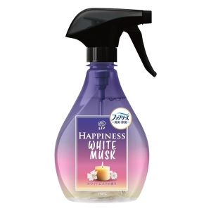 ファブリーズ レノア ハピネスミスト 布用 ホワイトムスクの香り 本体 370ml