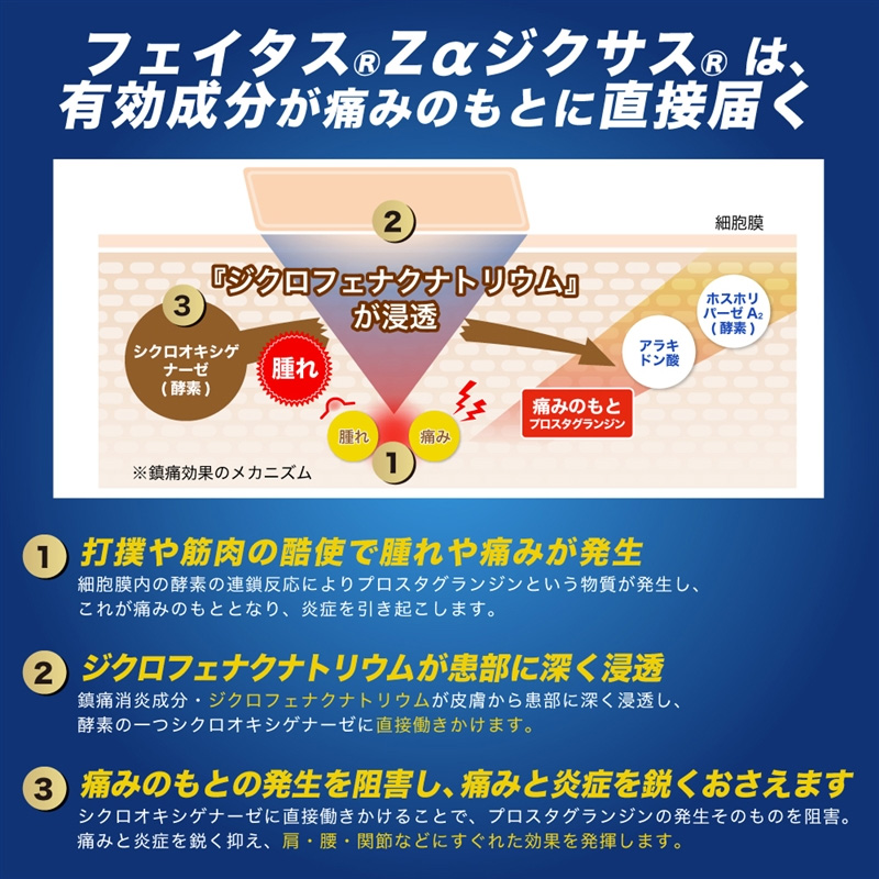 【第2類医薬品】フェイタスZαジクサス 7枚