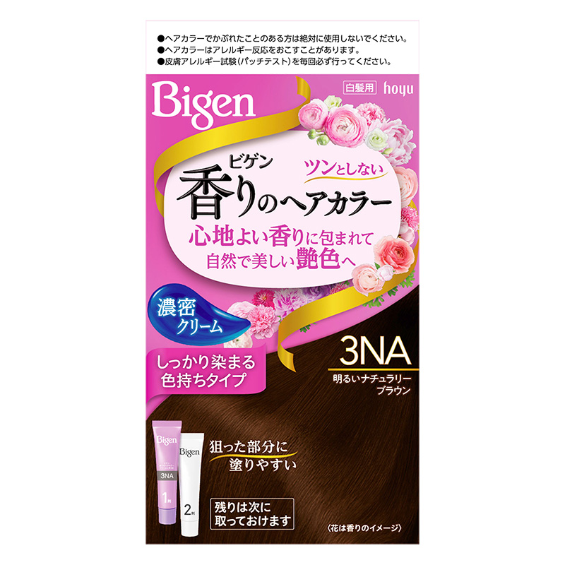 ビゲン 香りのヘアカラー クリーム 3NA 明るいナチュラリーブラウン