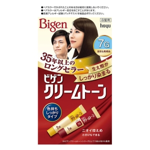 ビゲンクリームトーン 7G 自然な黒褐色