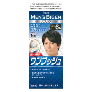 メンズビゲンワンプッシュ6A アッシュブラウン
