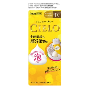 シエロ ムースカラー 1C かなり明るいキャラメルブラウン