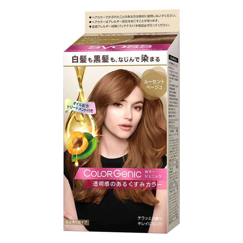 サイオス カラージェニック ミルキーヘアカラー N01 ルーセントベージュ