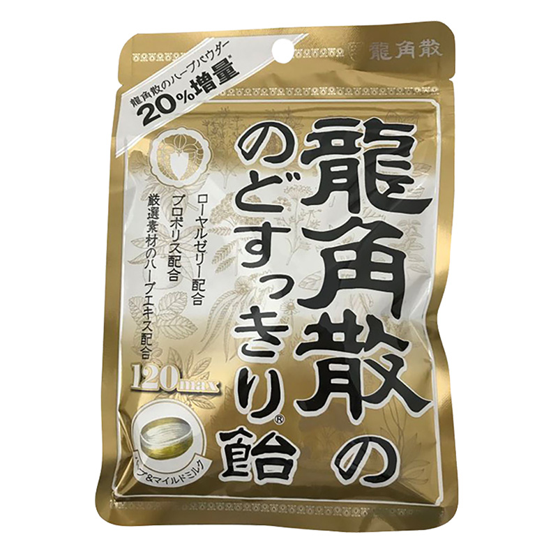 龍角散ののどすっきり飴120max袋 88g