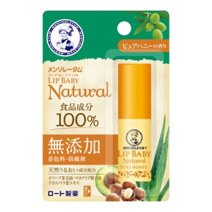メンソレータム リップベビーナチュラル ピュアハニーの香り 4g