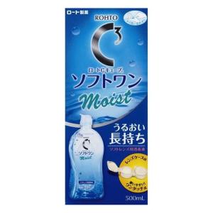 コンタクトケア用品 ロートCキューブ ソフトワン モイストa 500mL