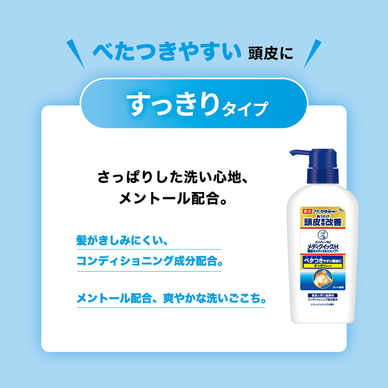 メディクイックH 頭皮のメディカルシャンプー 本体【医薬部外品】 320mL