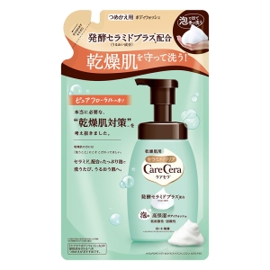ケアセラ 泡の高保湿ダボディウォッシュ つめかえ用 385ml