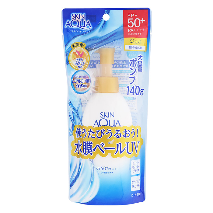 スキンアクア スーパーモイスチャージェル ポンプ 140g