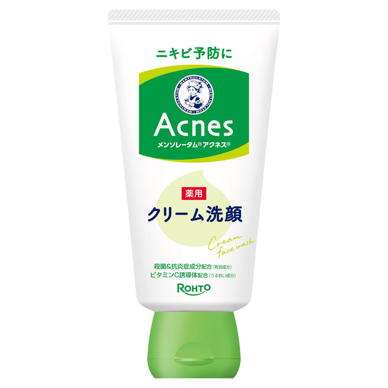 メンソレータム アクネス 薬用クリーム洗顔 130g【医薬部外品】