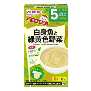 手作り応援 白身魚と緑黄色野菜 8袋 2.3g