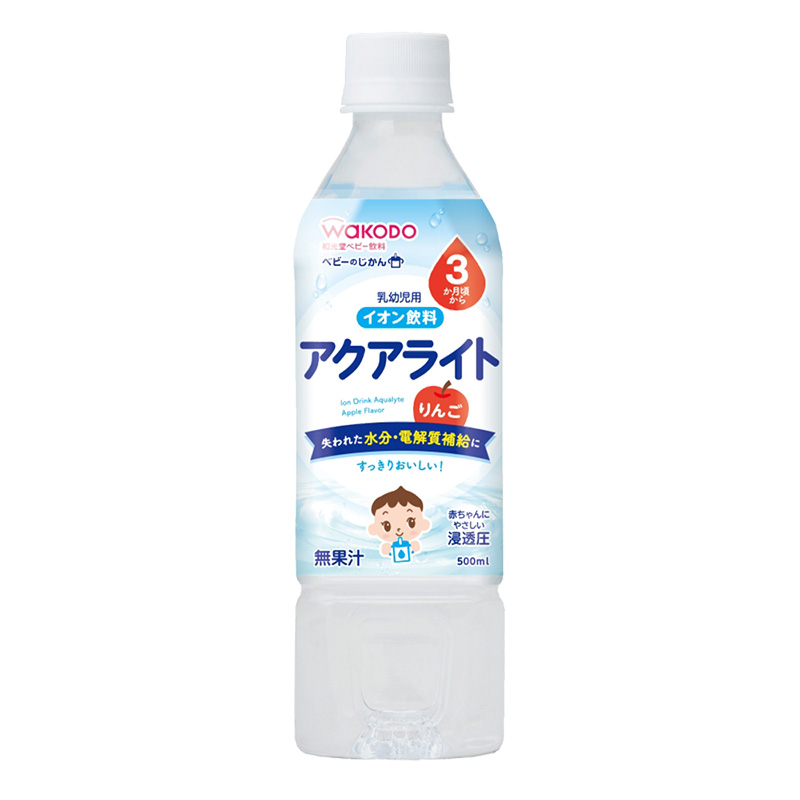 アクアライト りんご 3ヶ月頃から 500ml
