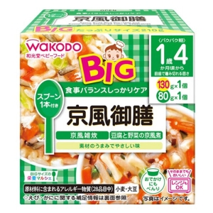 BIGサイズの栄養マルシェ 京風御膳 130g+80g