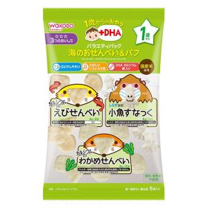 海のおせんべい&パフ 6袋