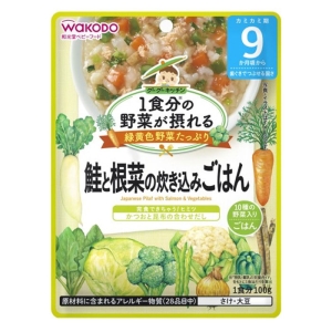 1食分の野菜が摂れるグーグーキッチン 鮭と根菜の炊き込みごはん 100g