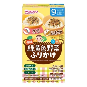 緑黄色野菜ふりかけ さけ・おかか 6袋 2.2g