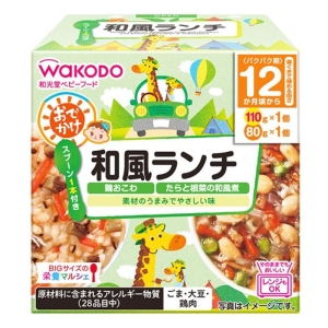 BIGサイズの栄養マルシェ おでかけ和風ランチ 110+80g