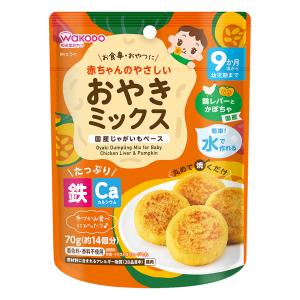 赤ちゃんのやさしいおやきミックス 鶏レバーとかぼちゃ 70g