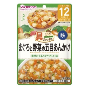 具たっぷりグーグーキッチン まぐろと野菜の五目あんかけ 80g
