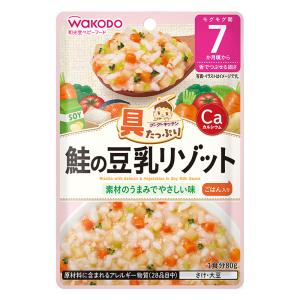 具たっぷりグーグーキッチン 鮭の豆乳リゾット 80g