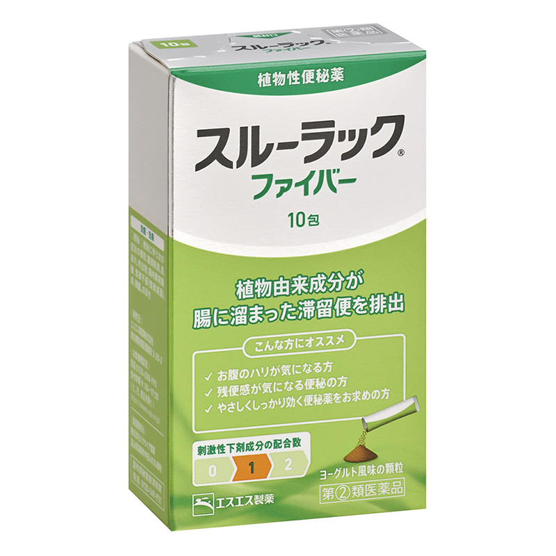 【指定第2類医薬品】スルーラックファイバー 10包