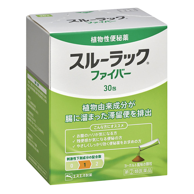 【指定第2類医薬品】スルーラックファイバー 30包