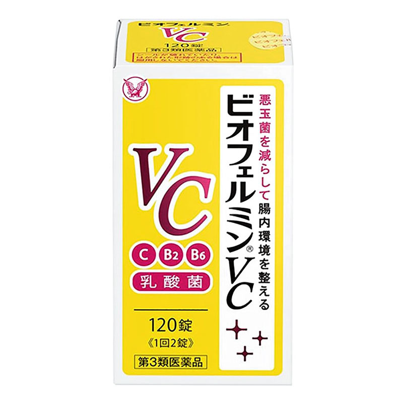 【第3類医薬品】ビオフェルミンVC 120錠