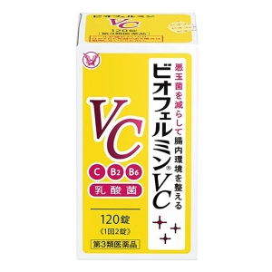 【第3類医薬品】ビオフェルミンVC 120錠