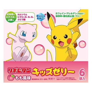 リポキッズゼリーもも 125g×6個 もも風味