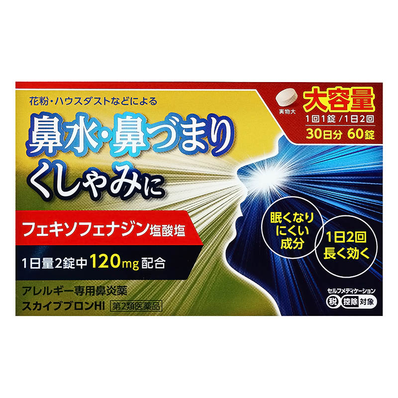 【第2類医薬品】スカイブブロンHI 60錠