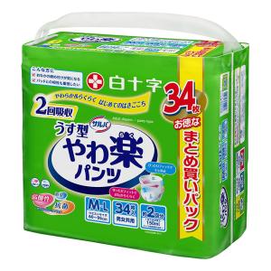 サルバやわ楽パンツM-L 34枚